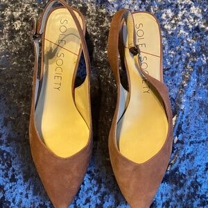 Sole Society Machine Slingback